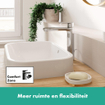 Hansgrohe Vernis wastafelkraan 169 highriser Cooltouch met waste chroom SW651980