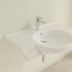 Villeroy & Boch ViCare Lavabo ViCare - 810 x 560 x 185 mm - Blanc Alpin AntiBac CeramicPlus - avec trop-plein SW654867