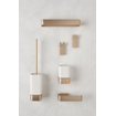 Haceka Aline Toiletbrush Gold Ceramics SHOWROOMMODEL SHOW26282