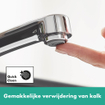 Hansgrohe Focus E2 keukenkraan met draaibare uitloop chroom 0450993