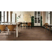 ÉCHANTILLON Marazzi Treverk Dear Carrelage de sol et mural 25x150cm 10.5mm rectifié R10 porcellanato Marron SW976396