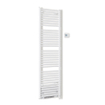 Stelrad Dahlia E-Vento radiateur électrique - 140x50cm - 1650 watts - avec soufflerie - blanc brillant SW789837