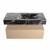MONDIAZ ALAN - DLUX Ensemble de meubles de salle de bains - 100cm - meuble bas - Oro - 1 tiroir - lavabo suspendu - vasque à droite - 0 trous de robinet - Lava SW808684