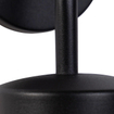 QAZQA Elza Applique murale - 1 lampe - 11,5x14cm - IP44 - Noir SW1450881