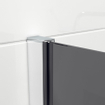 Saniclass Bellini Inloopdouche - 120x200cm - rookglas - chroom SW238187