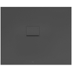 Villeroy & Boch Squaro Infinity receveur de douche en matériau de synthèse - Quaryl rectangulaire 110x90x4cm - s. soubassement p. tous types d''installation mat anthracite SW477237