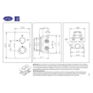 Best-Design Nancy inbouwthermostaat & inb.box 1/2 mat-goud SW353574