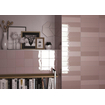 Terravito Quivaro wandtegel - 6.5x26cm - Pink glans (roze) SW1122771