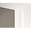 FortiFura Galeria Douche à l'italienne - 100x200cm - verre fumé - Blanc mat SW876891