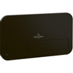 Villeroy & Boch Avento Pack WC 37x31.5cm - direchtflush - à fond creux - avec réservoir encastrable - plaque de commande noir mat - Stone White CeramicPlus SW956270