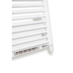 Stelrad Dahlia E-Vento Radiateur électrique - 120x50cm - 1550 watts - avec soufflerie - blanc brillant SW790172
