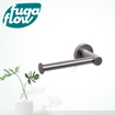 FugaFlow Efficiente Acces Toiletrolhouder - zonder klep - rond - RVS SW1123493