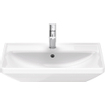 Duravit D-Neo lavabo 65x44x17cm 1 trou de robinet rectangulaire Céramique Blanc SW640463