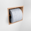 Mondiaz EASY Porte-papier toilette - CUBE 167 - 16x8.6x16cm - solid surface - Rosee SW1026194