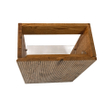 Saniclass Holz Atelier fonteinkast - 39.4x21.5x55cm - 1 deur - Walnut pure SW1420821