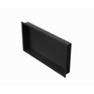 FugaFlow Arcas Inbouwnis badkamer - 30x60x10cm - mat zwart - Black Friday - SW915380