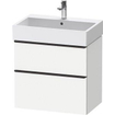 Duravit D-neo Meuble sous vasque 68.4x44.2x62.5cm 1 tiroir Blanc mat SW641105