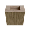 Mondiaz JOYA-DLUX Meuble de salle de bains 40cm - couleur Dusk - Vasque FAYE position Milieu Sans trou de robinet couleur Saba SW1426037