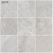 Terravito Covano wand- en vloertegel - 60x60cm - 10mm - Vierkant - gerectificeerd - Marmerlook - Grey mat SW405480