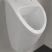 Villeroy & Boch Omnia Compact Urinoir mural pour couvercle avec connexion et fixation cachées Blanc 0101094