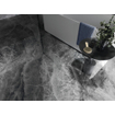 Terravito Harmono Carreau mural et de sol en céramique - 120x120cm - 10.2mm - Noir SW1474674