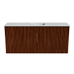 Mondiaz JOYA-DLUX 90cm meuble de salle de bains - couleur Ruby - Vasque FAYE position Milieu 1 trou de robinet couleur Opalo. SW1423713