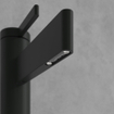Villeroy & Boch Dawn ensemble de robinet à une poignée - noir mat SW974113