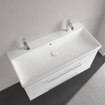 Villeroy & Boch Avento lavabo-meuble - 100x47cm - 2 trous de robinet avec trop-plein ceramic+ blanc SW59851