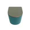MONDIAZ LAVIE WC suspendu - 36x53cm - sans bride - Army (vert) - softclose - quick-release - abattant WC - Smag (bleu) SW1208578
