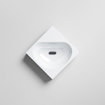 Clou Flush hoekfontein 27x27x10cm zonder kraangat Keramiek Wit SW9334