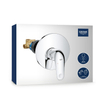 GROHE Swift QuickFix Badmengkraan - inbouw - zonder omstel - chroom SW1028237