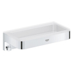GROHE Start Cube Receveur de douche - 20x11x6cm - montage mural - chrome SW878364