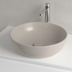 Villeroy & Boch Artis opzetwastafel - 43cm - rond z/krgt almond C+ SW1387117