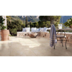 ÉCHANTILLON Marazzi Mystone Pierre calcaire Carrelage de sol et mural 120x120cm 6mm rectifié R10 porcellanato Ivoire SW976530