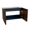 Mondiaz JOYA-DLUX 70cm meuble de toilette - couleur Walnut - Vasque FAYE position Droite Sans trou de robinet couleur Saba SW1424632