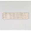 Cifre Cerámica Mussa Pour carrelage mural - 30x7.5cm - 8mm - nervuré - Ivoire SW1175262