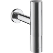 Hansgrohe Flowstar Premieum Siphon d'évier design ajustable 5/4 avec tuyau mural et rosette chrome 0457345