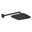 GROHE Tempesta 250 Cube Hoofddouche - 25cm - 1 straalsoort - wandarm 38cm - mat zwart SW1077283