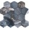 Terravito Sorella carreau mural et de sol - 29x27cm - 9mm - rectifié - bleu SW890789