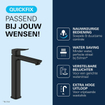 Grohe Dice Wastafelmengkraan - XL-size - opbouw - mat zwart SW1440582