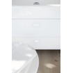 Duravit Vero Air (meubel) wastafel 1 kraangat met overloop 100x47cm met WonderGliss wit SW156885