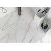SAMPLE Terravito Tovaro wand- en vloertegel - 120x120cm - 10.7mm - Vierkant - gerectificeerd - Natuursteen look - Wit glans SW735879