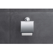 Duravit Starck T Porte-rouleau de papier toilette - avec couvercle - chrome SW297090
