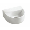 Wiesbaden Lara lavabo sans trou de robinet 30 x 25 x 12 cm céramique brillant blanc SW95733