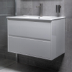 Saniclass Empoli lavabo pour meuble 80cm 1 lavabo 1 trou céramique blanc SW3154