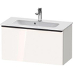 Duravit D-neo Meuble sous vasque 81x37.2x44cm 1 tiroir Blanc haute brillance SW640726