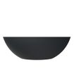 Arcqua Prince Vasque à poser - 49x34cm - ovale - marbre coulé - mat anthracite SW909482