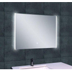 Wiesbaden Duo spiegel rechthoek met LED, dimbaar en spiegelverwarming 82 x 60 cm SW20782