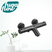 FugaFlow Efficiente Sobrado Mitigeur baignoire/douche thermostatique noir SW1123745