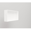 Crosstone par Arcqua Niche encastrable 60x30x10cm solid surface mat blanc SW420142